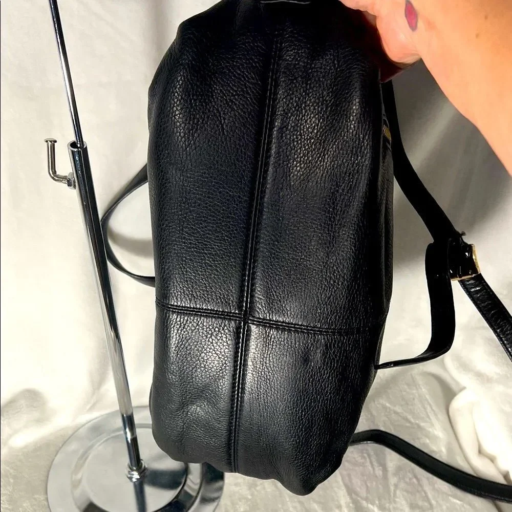 Michael Kors Portland Black Leather Satchel - Picture 8 of 16